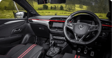 Inside dual control car